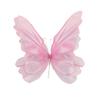 Künstlicher Schmetterlingsgaze mit Perlen 3D-Simulations-Gaze-Schmetterling für Hochzeits-Mittelstücke Foto-Hintergrund