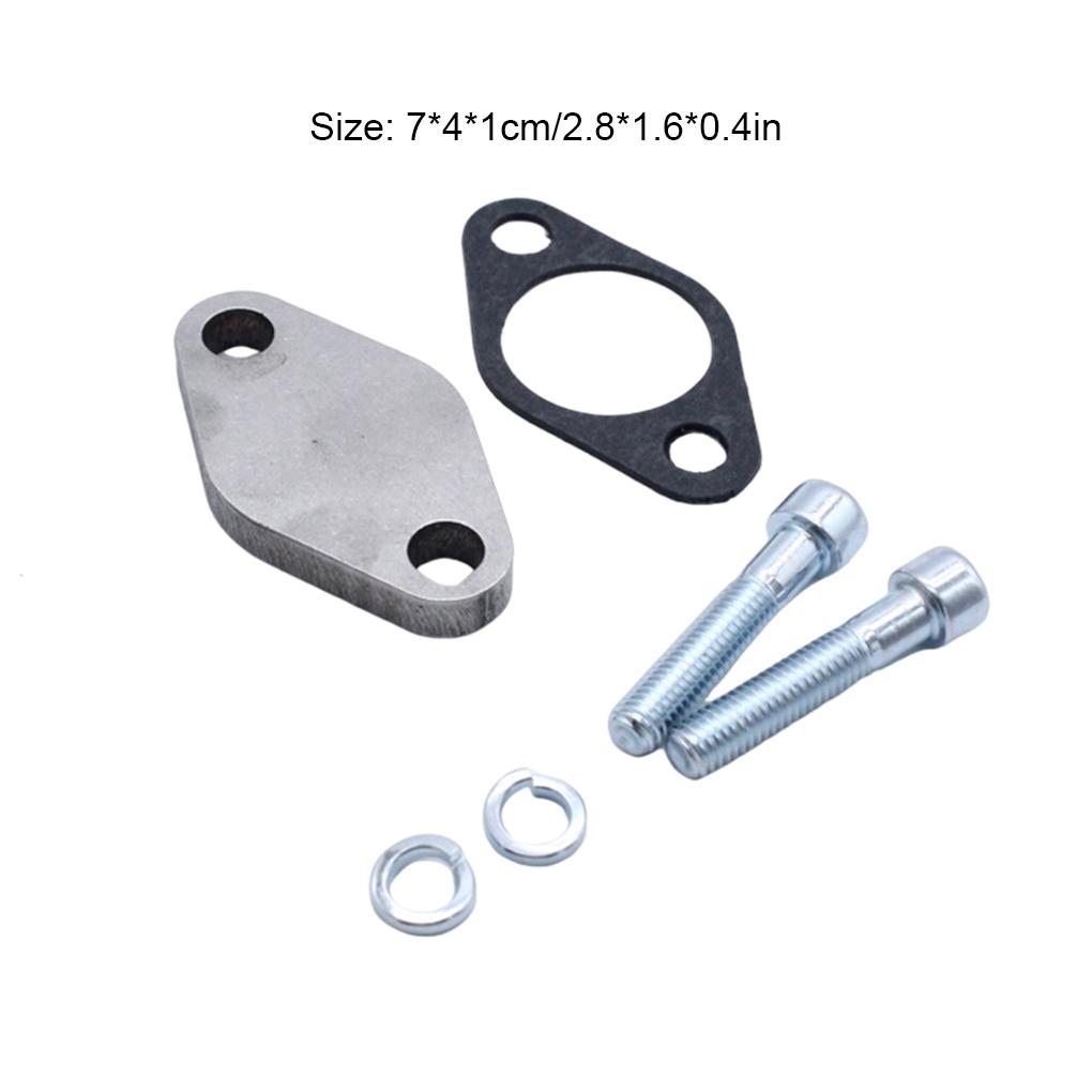 Metal 8mm EGR Valve Blanking Plate Seal Blanking Plate Valve Blanking Plate Durable Easy To Install