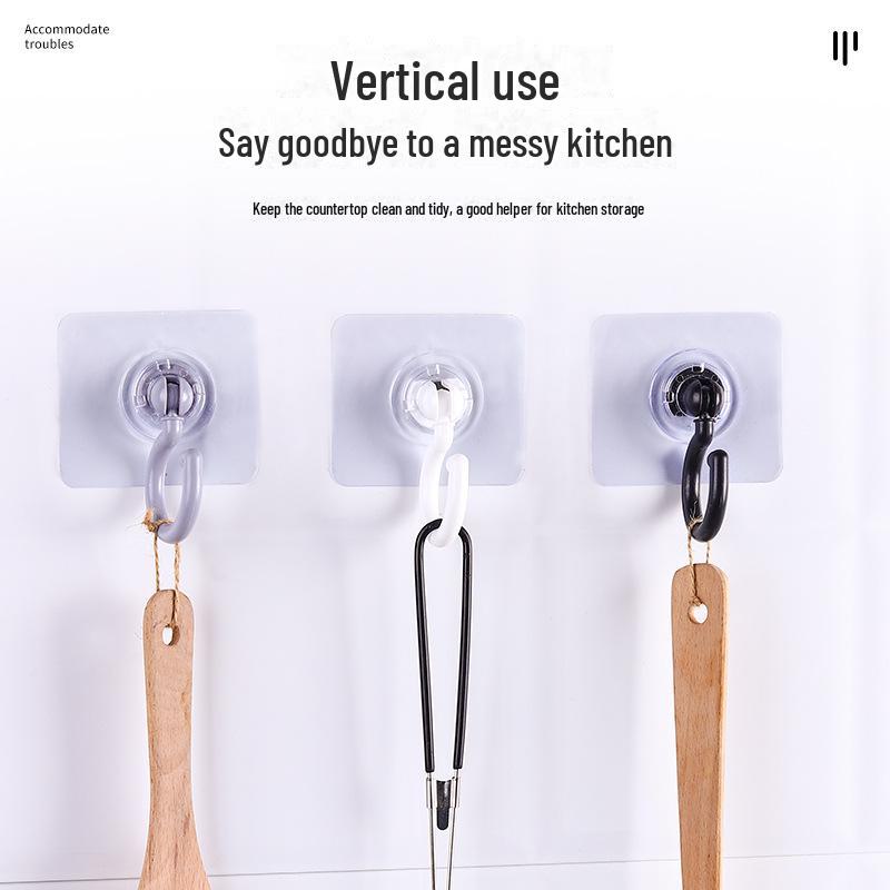 Cârlig de tavan pivotant fără perforare: Fără urme, agățare puternică și cârlig cu clips în S