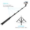 157cm  61.8in Smartphone Selfie Stick Tripod Extendable Handheld Desktop Tripod Stand Photography Bracket with Phone Clip Wireless Remote Shutter for