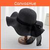 Summer Straw Beach Hat For Women With Sun Protection And Foldable Design For Holidays