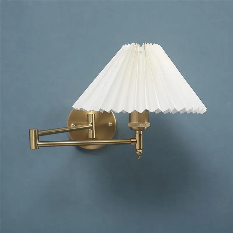 Nordic Adjustable Folding Wall Lamps Rotating Rocker Arm Light Fixtures Modern Minimalist Bedroom Study Bedhead LED Wall Lights