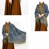 Tassels Sunscreen Shawl Ethnic Style Cashmere Scarf Retro Paisley Shawl  Women