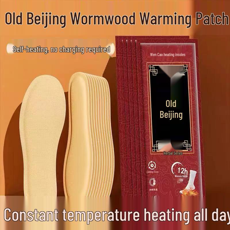 Self-Heating Foot Warmer: Ginger & Mugwort Warmth Sticker