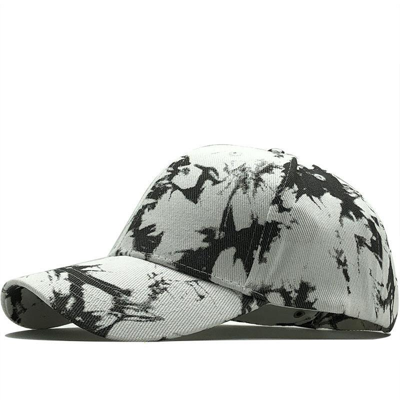 Spot, new tie-dye baseball cap, men's and women's fashion trend cap, spring and summer outdoor leisure visor