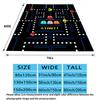 1PC Pacman Patterned Flannel Blanket Suitable For All Seasons For Home Decor Warmth And Comfort Gifts Holiday Present
