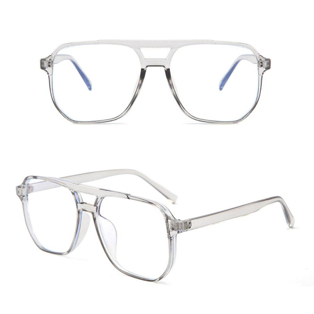 Ultralight Anti-Blue Light Glasses Eye Protection Frame Eyewear Vintage Square Eyeglasses  Office