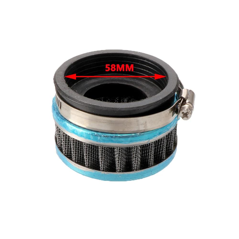 28-60mm Motorcycle Air Filter for High Flow Sports Air Intake ATV Pit Dirt Bike Motorcycle Accessories for Honda Kawasaki Yamaha