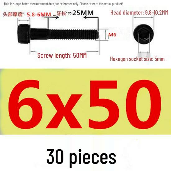 High-Strength Grade 12.9 Internal Hex Head Screws M1.4-M20