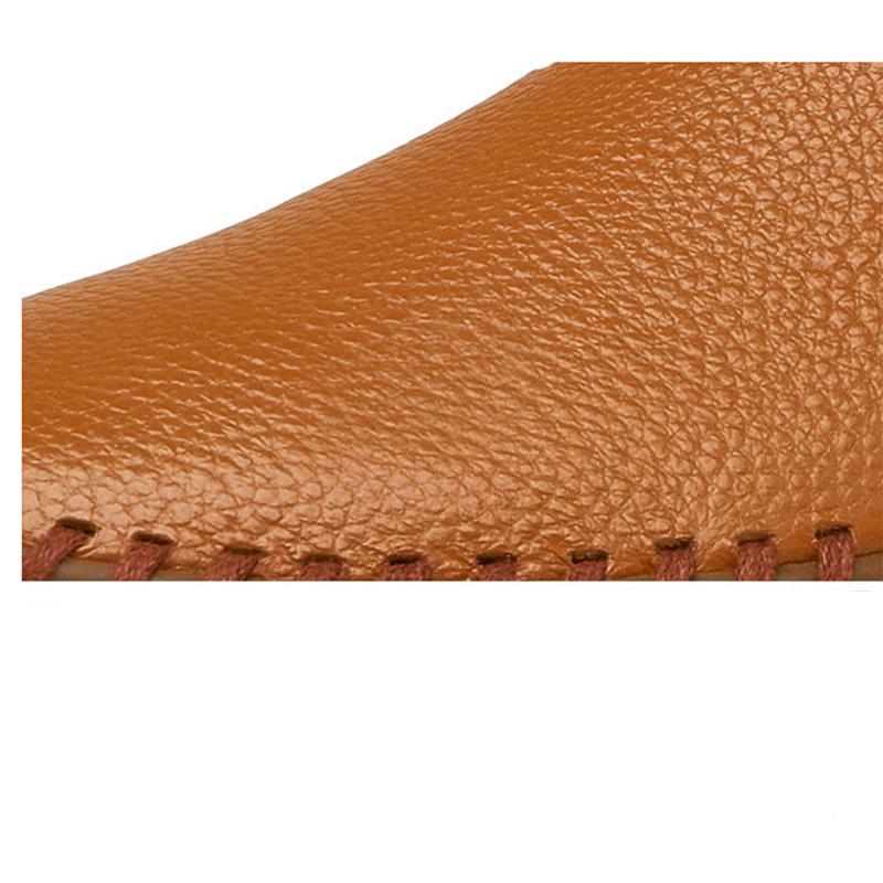 2025 Flats Shoes Thin Soles Leather Shoes Loafers Leather Shoes Casual Shoes Moccasins Breathable Men Driving Large size50