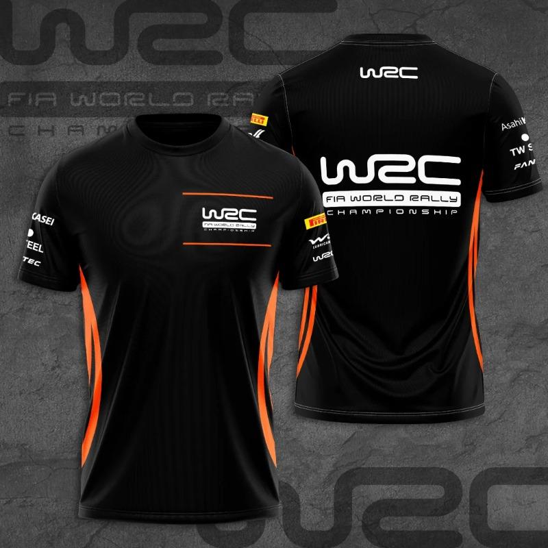 Outdoor Team Racing Rally Fans Jersey Men's Breathable Sport T-Shirts 3D Print Men Summer Oversized Fashion T Shirt Tees Tops