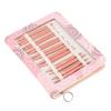 Headerbs Interchangeable Circular Knitting Needle Set, 13 Sizes, Aluminum, with Storage Case for Knitting Projects