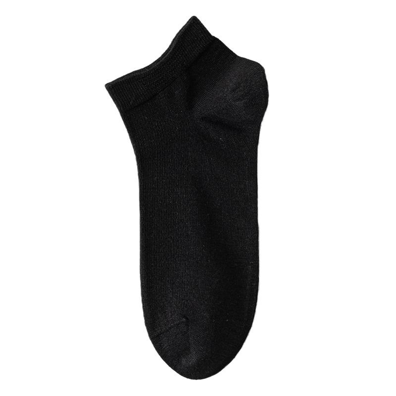 

Mulberry Cotton Socks - Men s Summer Socks with Mesh Ventilation, Short Sleeves, Cotton and Linen Blend, Naturally Antibacterial. 1 pair чёрный