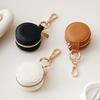 Portable Mini Round Jewelry Box Minimalist Gifts Jewelry Storage Case Keychain Travel Bag Pendant Bag Accessories