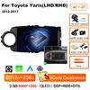 Autorádio Android 14 Carplay pro Toyota Yaris 2012 2013 2014 2015 2016 2017 Navigace GPS Multimediální přehrávač stereo wifi BT Auto
