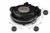 Piec Do Pizzy 400°C Kamienny Domowy Piecyk Pizza Piecyk 1200W Termostat