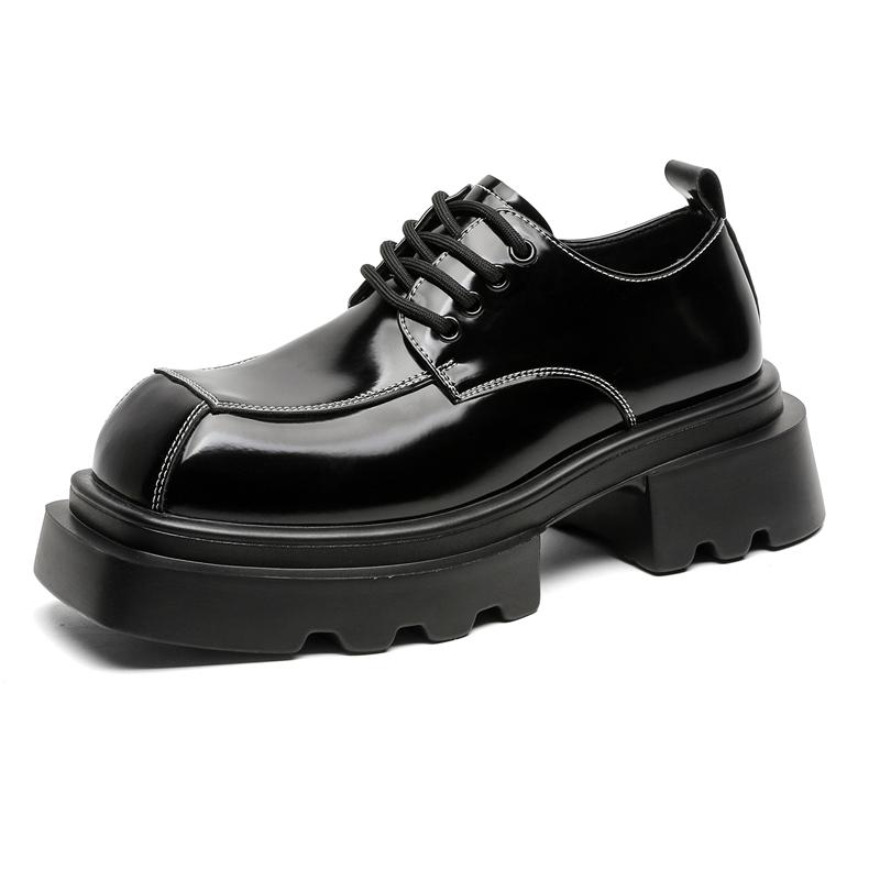 Fashion Men's Loafers Luxury Brand Leather Dress Shoes Breathable Slip-On Solid Formal Casual Shoes Handmade Designer Men Shoes Mocassin