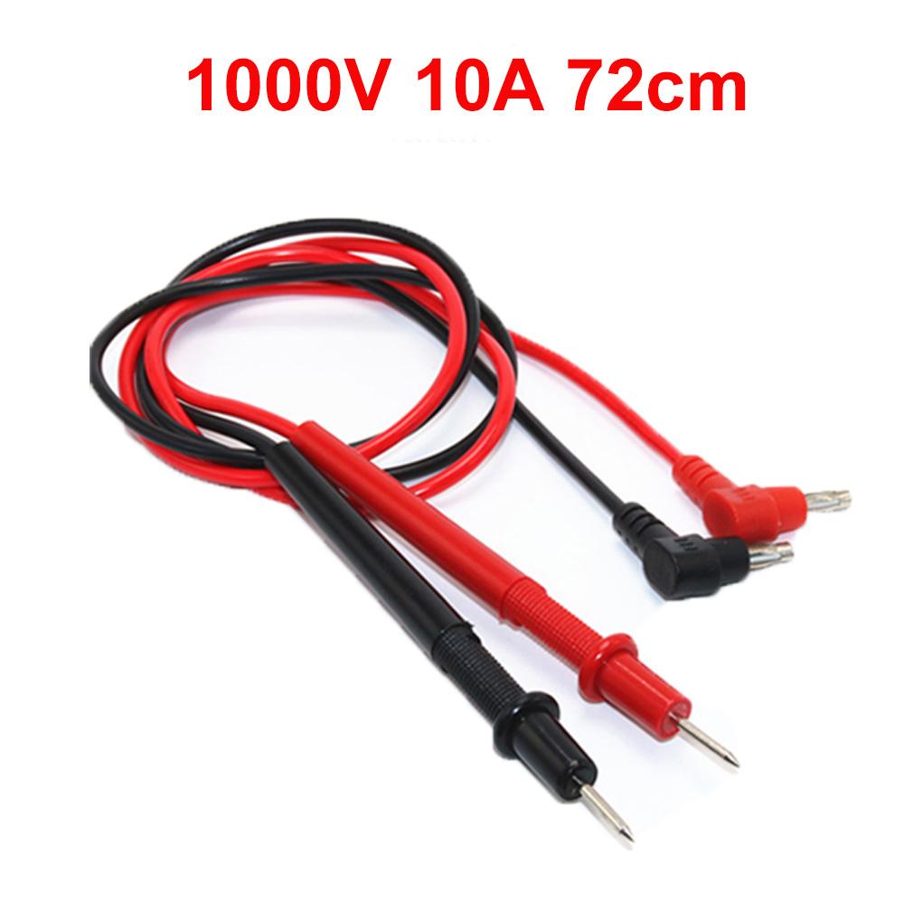 Digital Multimeter 1000V 20A 10A Probe Test Leads Pin Needle Super Tip Multi Meter Tester Lead Probe Wire Pen Cable