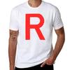 Rocket R Cosplay Halloween Costume Comic Con Red R Black Or White Tshirt Cool Feeling Summer Tee Shirt