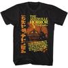 Amityville Horror Japansk Affisch Svart T-shirt Sommar Herr och Dam Lös och Andningsbar T-shirt Topp