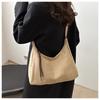 New Vintage Faux Leather Shoulder Bag for Women Retro Underarm Hobo Purse Large Capacity Tote Handbag