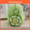 Plush Turtle Delightful Bag Charm Keychain Stuffed Animal In Green Vibrant