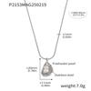 Qiong Yao Niche Fashion Gold Bead Freshwater Pearl Pendant Necklace