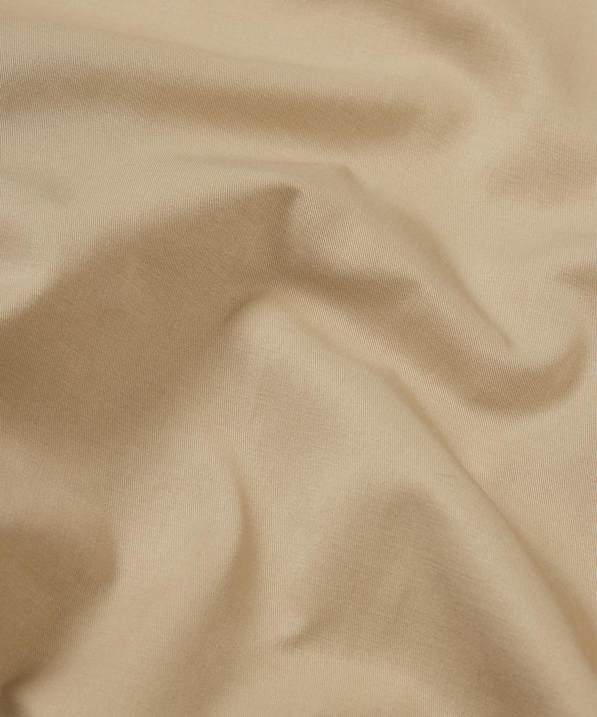 West Grand Boulevard Oversized Placket Satin Blouson Beige