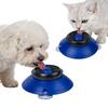 Dog Licking Bowl with Rolling Ball, No-Spill Slow Feeder for Liquid Treats, Anti-slip Suction Cup Bone Broth Yogurt Lick Toy for Dogs Cats