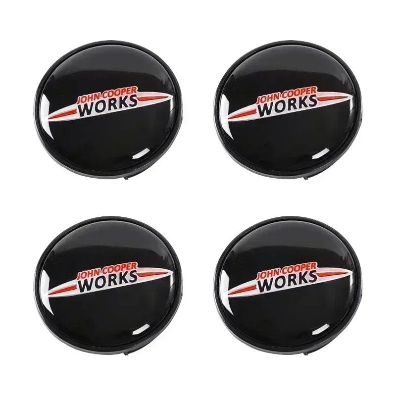 4 Pezzi 54mm 56mm Coprimozzo Centrale per Cerchi in Lega Auto Copricerchio Per bmw Mini Cooper S JCW One R56 R60 F54 F55 F56 F60 Clubman Countryman
