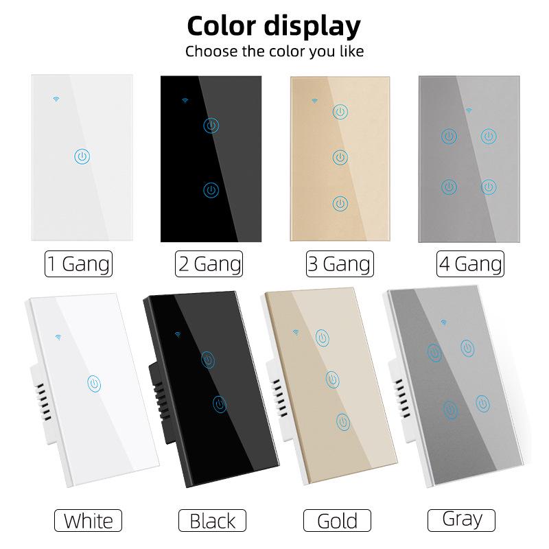Universal High-Quality WiFi Smart Switch with Touch Control