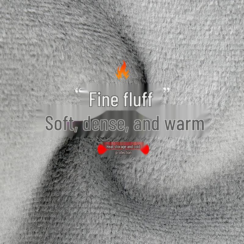 Fleece-Lined Knee Sleeves for Elderly: Warm, Thick, Seamless Cold Protection for Joints in Winter