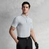 Fila Golf Series Short Sleeve Outdoor Sports Polo Shirt Men Tops Mist-Blue A11M535103F-BU