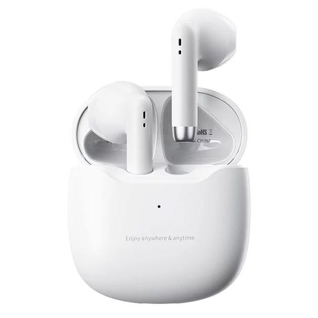 Auricolari wireless Viola Bluetooth 5.3 Cancellazione del rumore Auricolari dente blu Auricolari wireless TWS con custodia di ricarica per iPhone Android