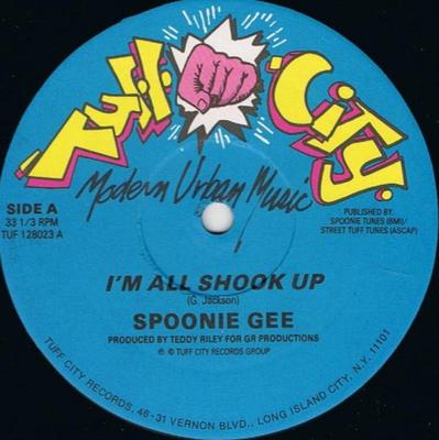 12inch Record SPOONIE GEE - I'm All Shook Up TUF128023 Tuff City 1987 US Rap & Hip-Hop/R&B Used