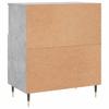 Sideboard Concrete Grey 60 x 35 x 70 cm Particleboard
