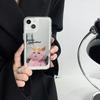 Cute Cat Dog Electroplated Mirror Surface Phone Case For iPhone 16 Pro Max 15 14 13 12 11 Pro Max Makeup Mirror Funny Cat Cover