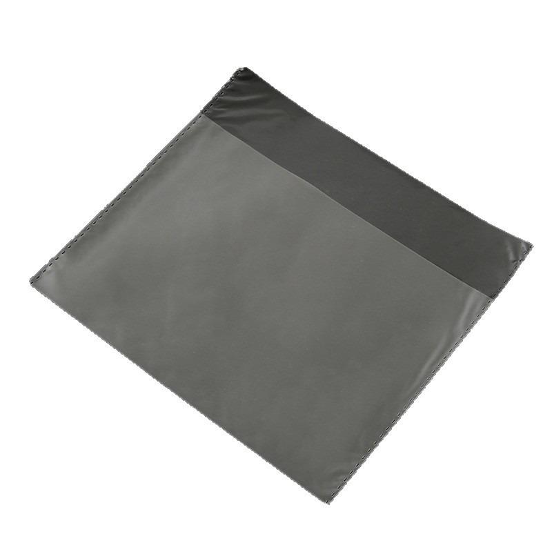 Transparente selbstklebende Bekleidungs-Verpackungstasche mit Kopfkarte