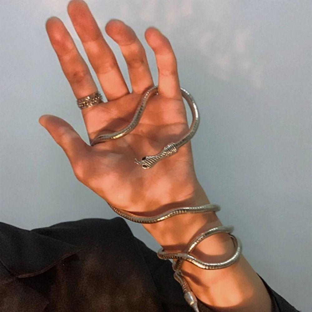 Multipurpose Punk Hip-hop Bendable Choker Jewelry Neck Chain Snake Necklace