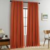 Blackout Curtain Rod Bag Dark Loop Rod Curtain