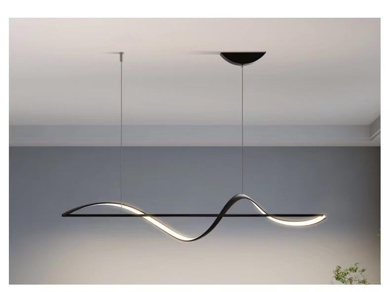 Modern Minimalist LED Restaurant Pendant Light - Creative Designer Bar and Dining Room Fixture