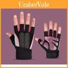 Workout Half Finger Gloves For Men With Polyester Fabric And Nonslip Design For Gym