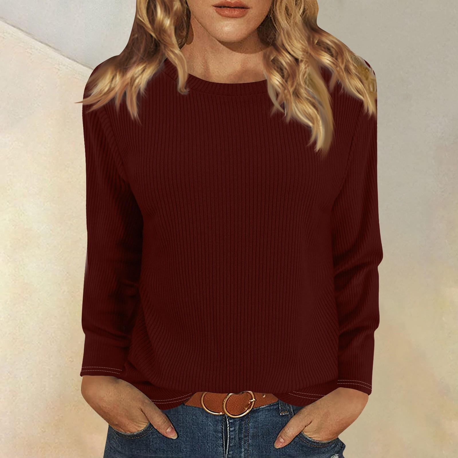 Топы с длинным рукавом для женщин — фото 6