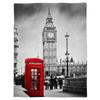 Londra Gran Bretagna Big Ben Bandiera Coperta Plaid Calda Coperta in Microfibra Coperta di Flanella Decorazione Camera da Letto Coperte per Letto Divano Regalo