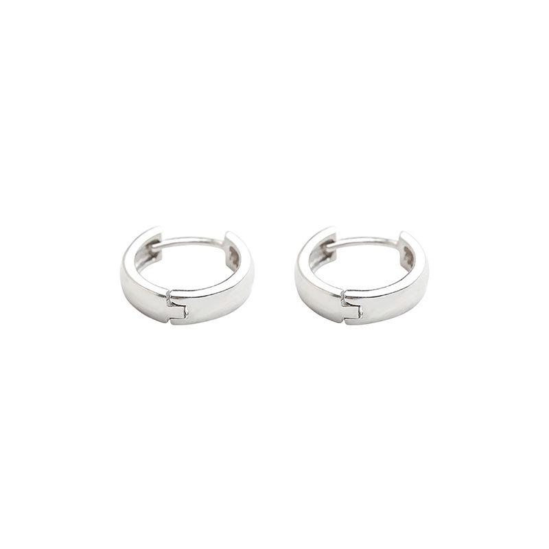 Women's Earbuds New Style Korean Style Earbuds Earrings Circle Round Ring