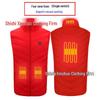 Men's Dual Control USB Heated Vest - 11 Zone, 3 Temperature Settings for Winter