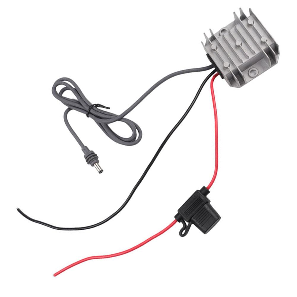 12V 24V to 30V 3.5A IP68 Rated Boost Converter for Starlink For Mini with Short Circuit Protection and Aluminum Alloy Housing 3Meter