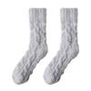 Women's Fuzzy Coral Fleece Slipper Socks Thick Cozy Soft Warm Home Floor Socks Winter Thermal Sleep Socks