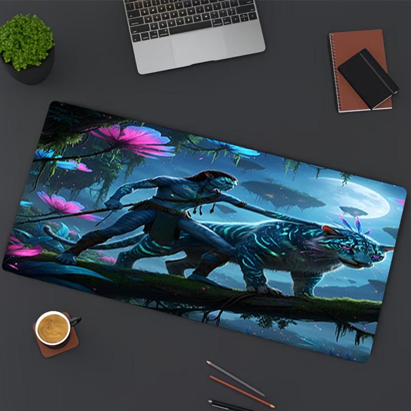Avatar Print Mouse Pad, for Keyboard Pad Laptop PC Mat for Office Home Use, Desk Decor, Perfect Birthday Gift for Gamers