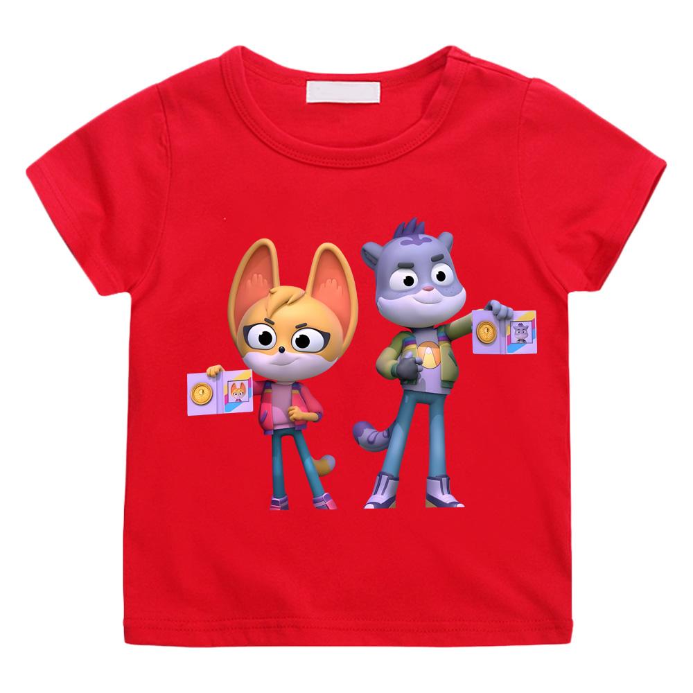 Kawaii The Creature Cases Stil Cartoon Print T-Shirts Hohe Qualität 100% Baumwolle T-Shirt Rundhals Cartoon Jungen/Mädchen T-Shirt